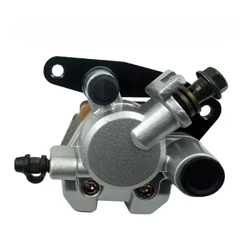 Imagen 2 del producto Juego de pinzas de freno delantero de motocicleta para Yamaha Grizzly 660 2002-2008 YFM660 KODIAK 400 1999-2006 450 2003-2006 con almohadillas