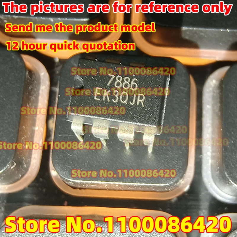 10/1PCS RZ7886 DIP8 Motor forward and reverse drive chip