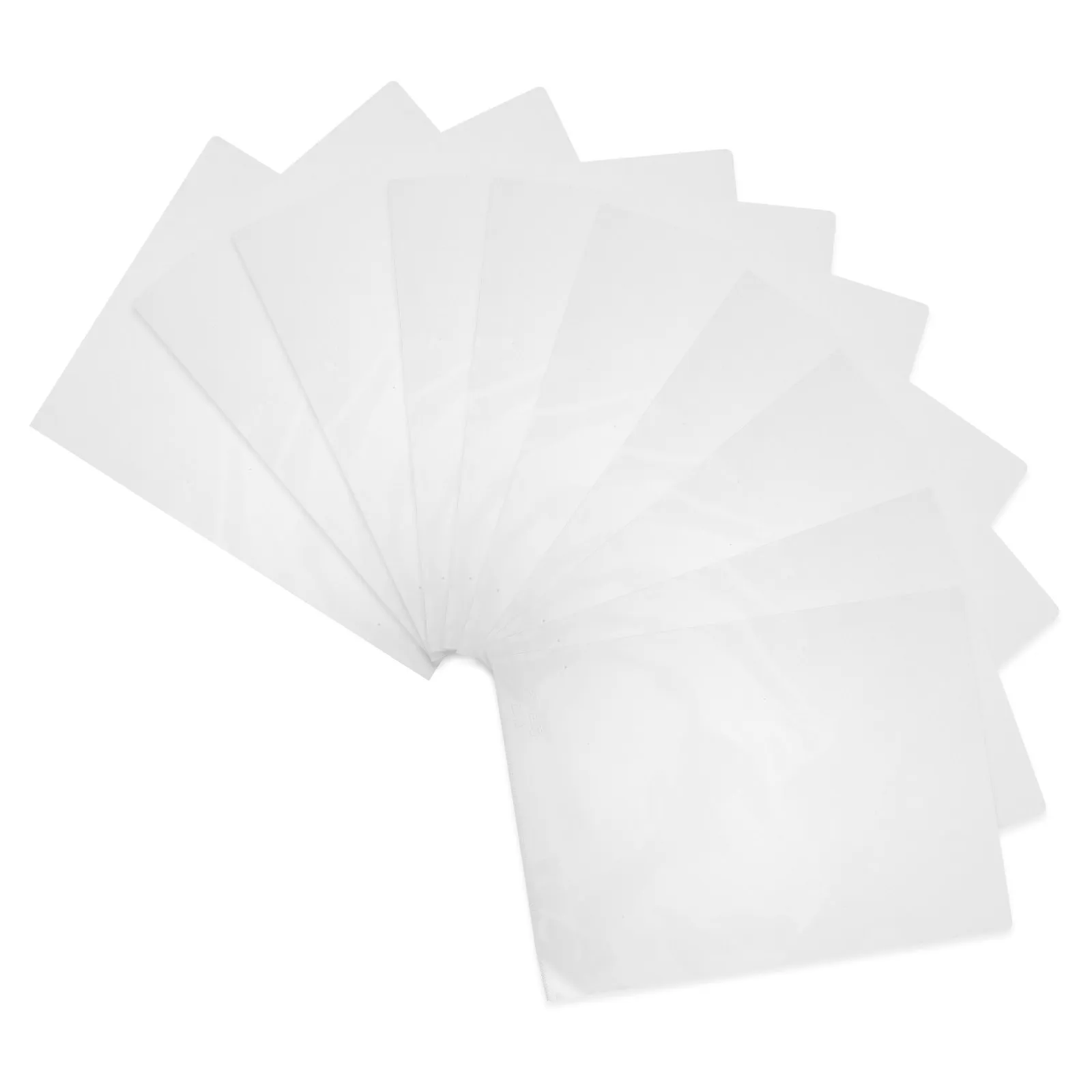 10Pcs L-Shaped A4 Clear Plastic File Folder Transparent Document Organizer for Students Teachers Receipts Notes Exams Magazine