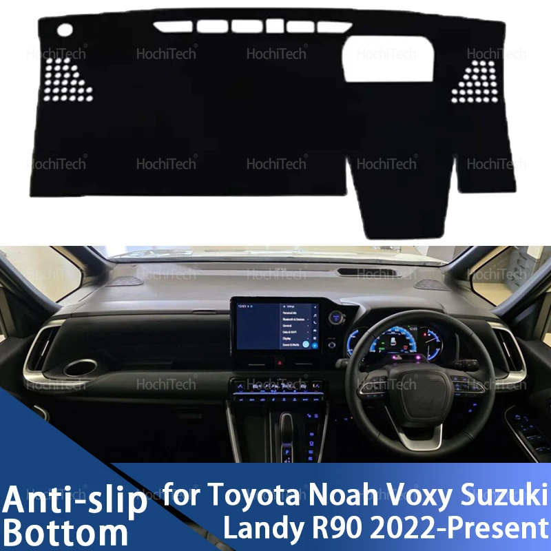Para Toyota Noah Voxy Suzuki Landy R90 MZRA90W ZWR90W 2022-Presente, Cubierta de Tablero, Alfombrilla para Tablero, Alfombra Protectora Anti-UV
