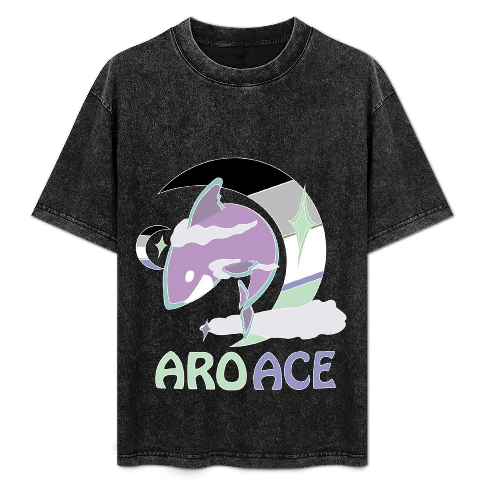

AroAce SkyShark T-Shirt Large Size Soft Cotton T-Shirt