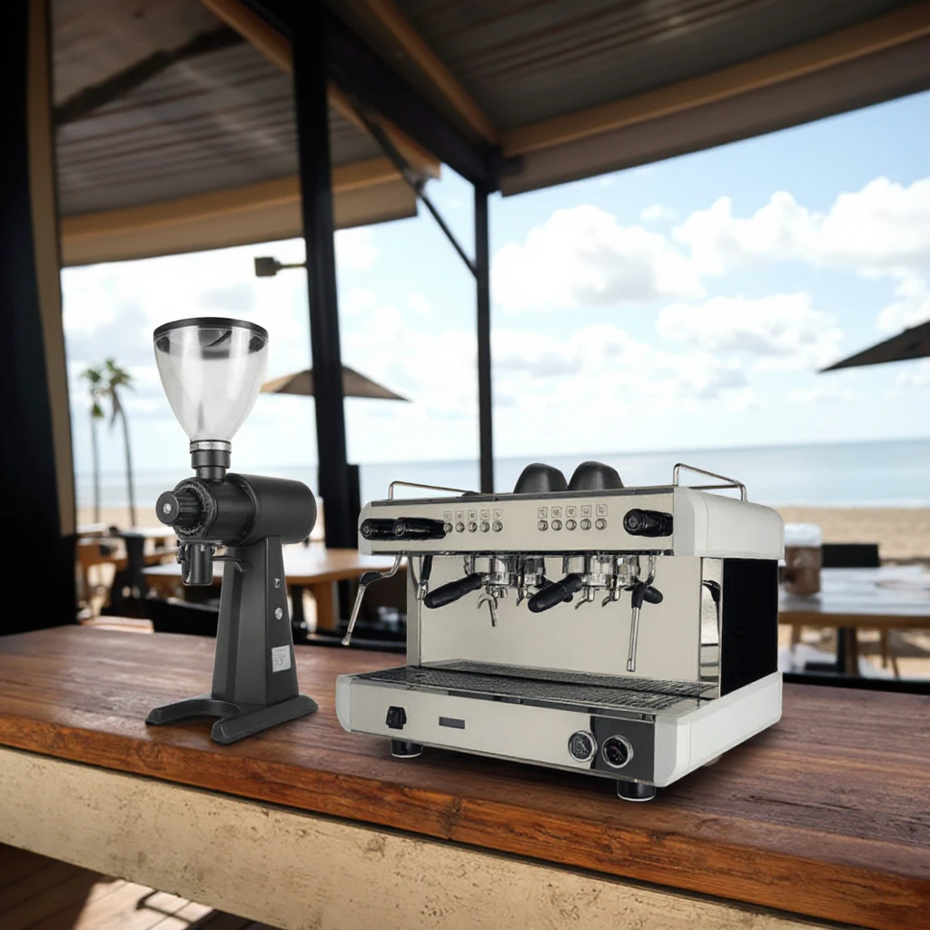 3 in 1 Profesional Kaffeemasch - огляд і ціна Commercial Espresso Machine