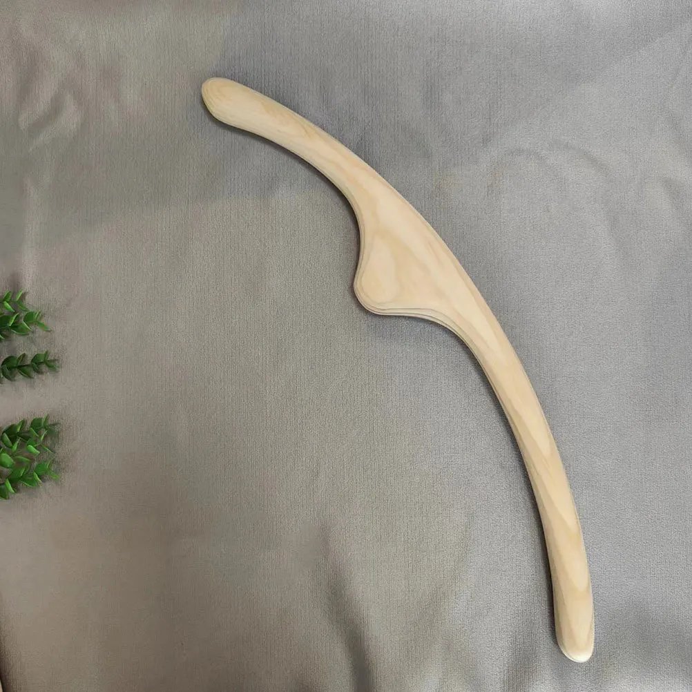Wood Massage Wand For Face Body Sculpting Gua Sha Scraping Tool Wooden Massaging Stick For Relaxation Blood