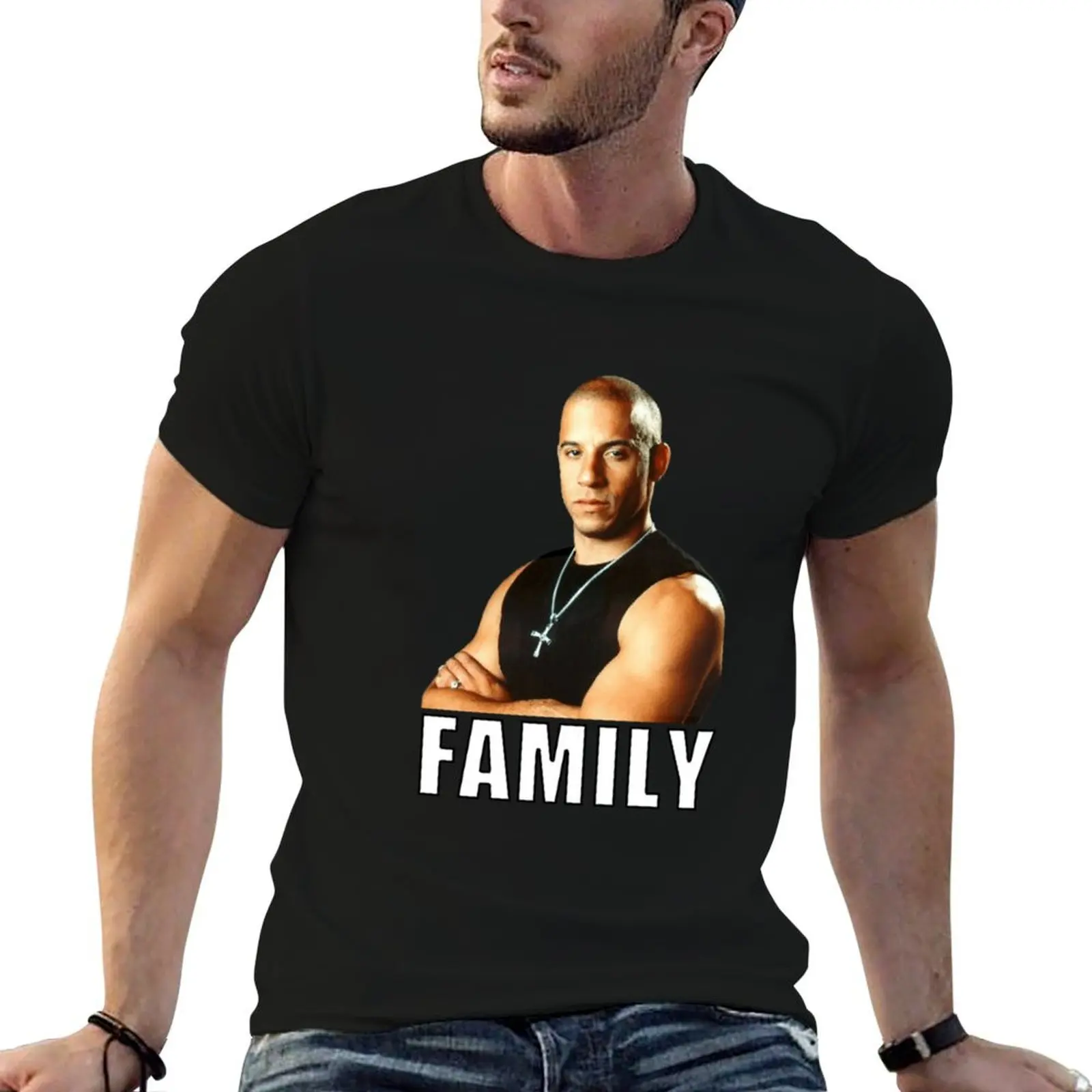 

Классическая футболка Dom Toretto Fast and Furious Family Meme, мужская футболка, роскошные мужские футболки, хлопковая футболка