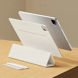 Magnetic Smart Folio for iPad Pro 11 2024 Case M4 A16 12.9 Tablet Stand Protection Clip For Air 5 4 Cover M2 M3 Air 11 13 film