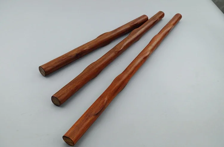 Long Tai Chi Whip Rod, Philippine Stick, Red Pear