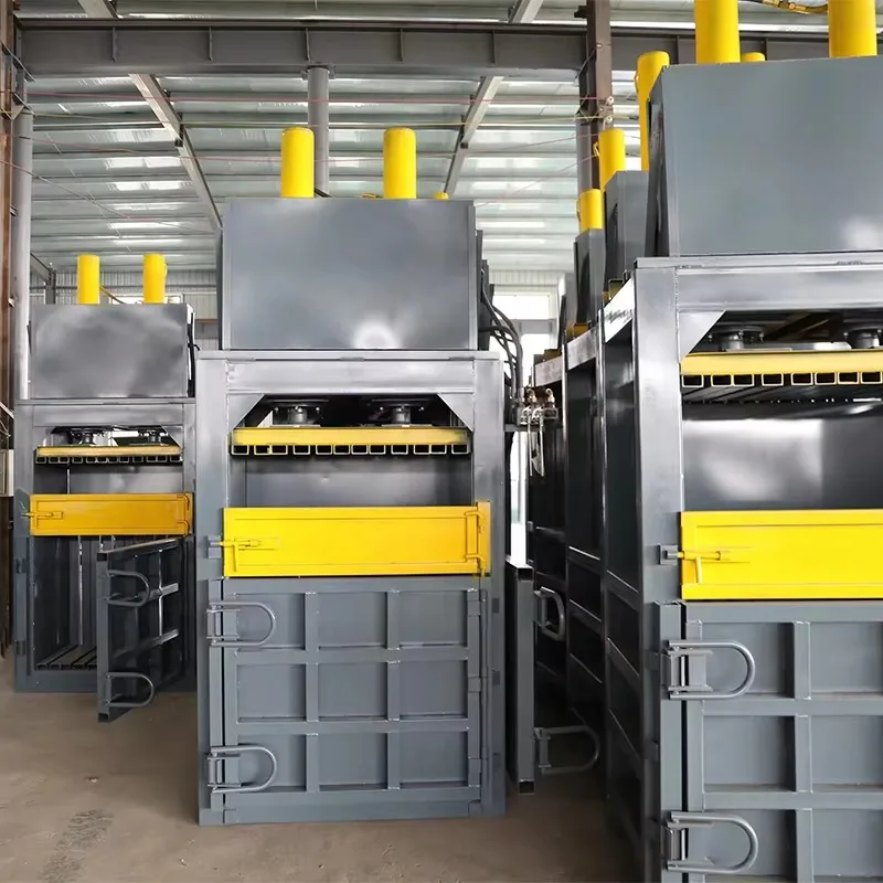 Multifunction Recyle Waste Baler Hydraulic Horizontal Plastic Baler Scrap Metal Baling Press Scrap Metal Balers