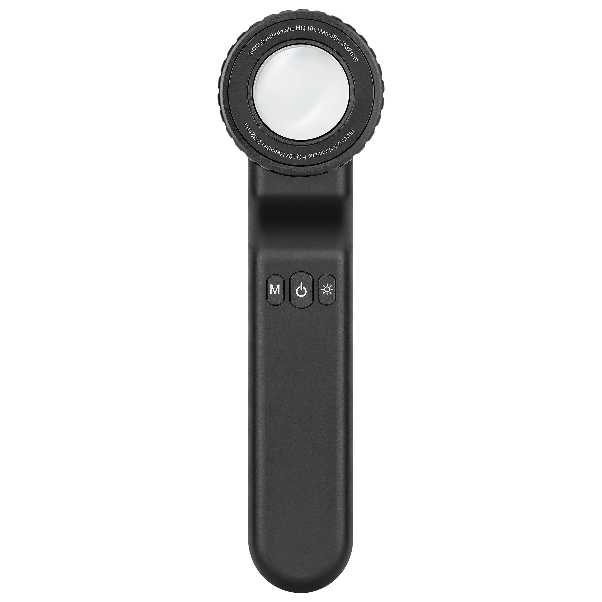 IBOOLO Free Custom Logo DE-4100 Dermatoscope Medical Device 10X Magnification Aluminum Optical Glass Cross Polarized Amber Light