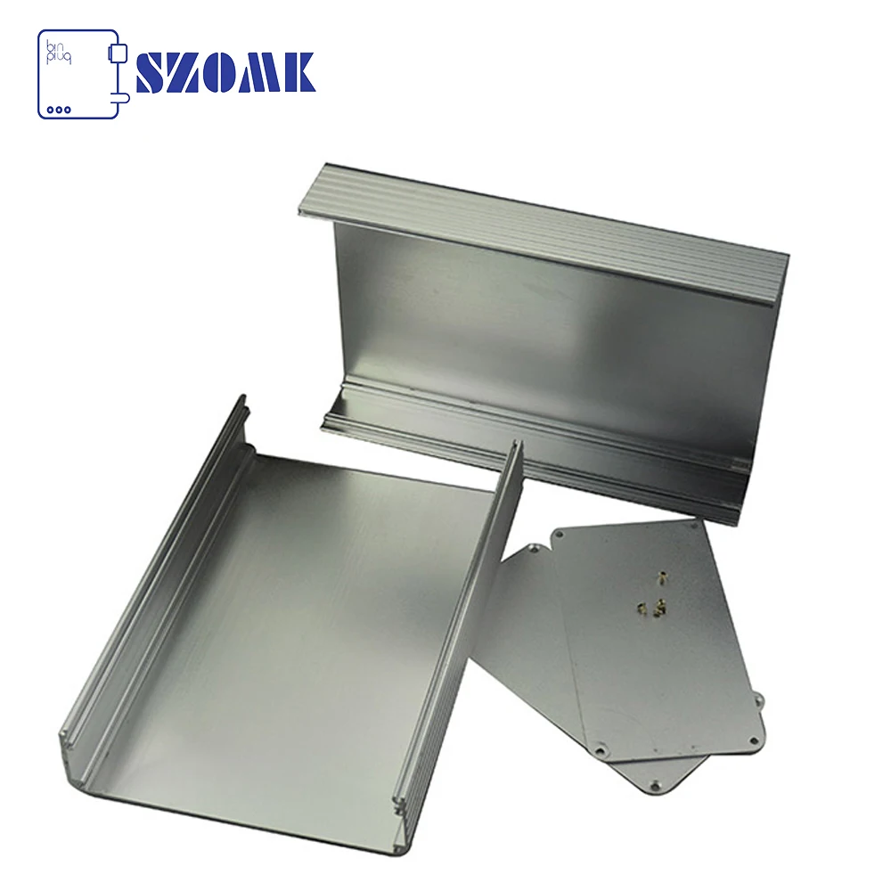 1 Stuks 88*167*280Mm Gepoedercoat Aluminium Diy Behuizing Aansluitdoos Gescheiden Aluminium Versterker Behuizing Extrusie Doos