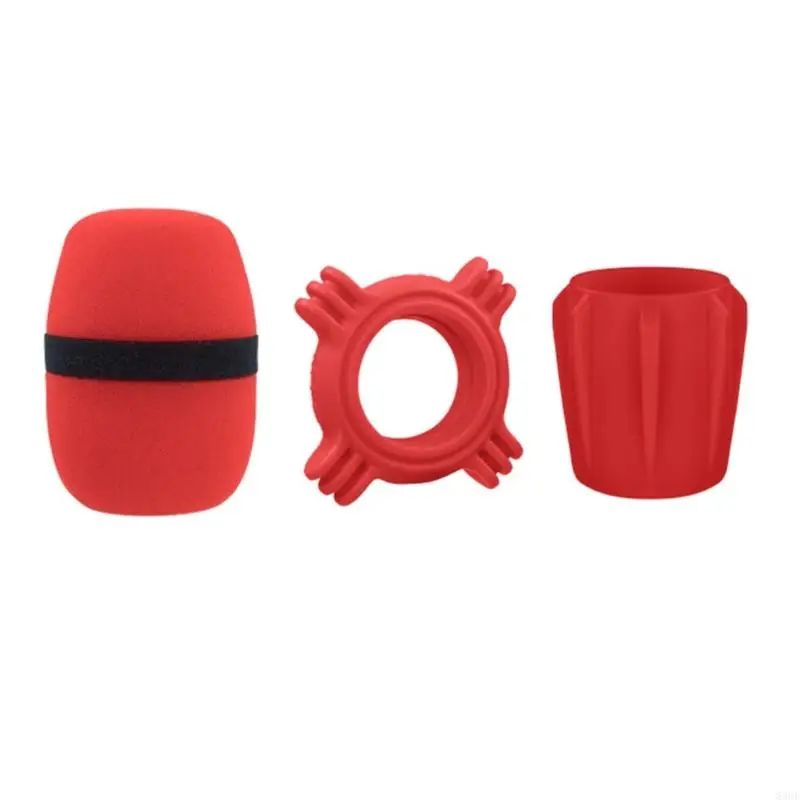 Bouchons manche tige blindage à mousse microphone pour usage professionnel 83cf