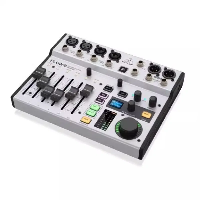 

BEHRINGER Flow8 Цифровой микшер с 8 входами и Bluetooth-аудио