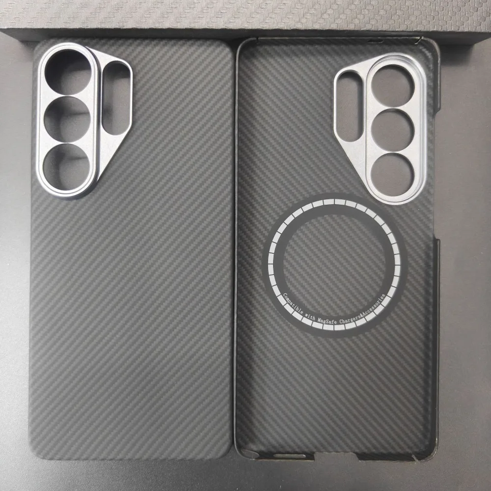 For Samsung Galaxy S26 Ultra Aramid Carbon Fiber Case with Magnetic Magsafe Case Slim Light Protective Cover for Galaxy S26Ultra