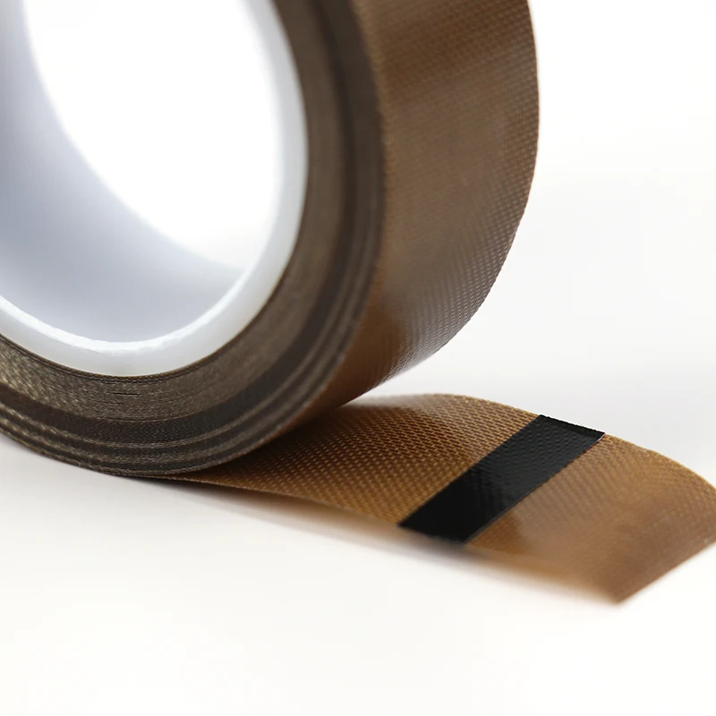 لفات ومواد لاصقة متعددة شريط قماش مطلي بـ PTFE 0.13 مللي متر 0.18 مللي متر 5-100 مللي متر شريط عازل لدرجة الحرارة العالية 1/2/3/5/8/10 لفات
