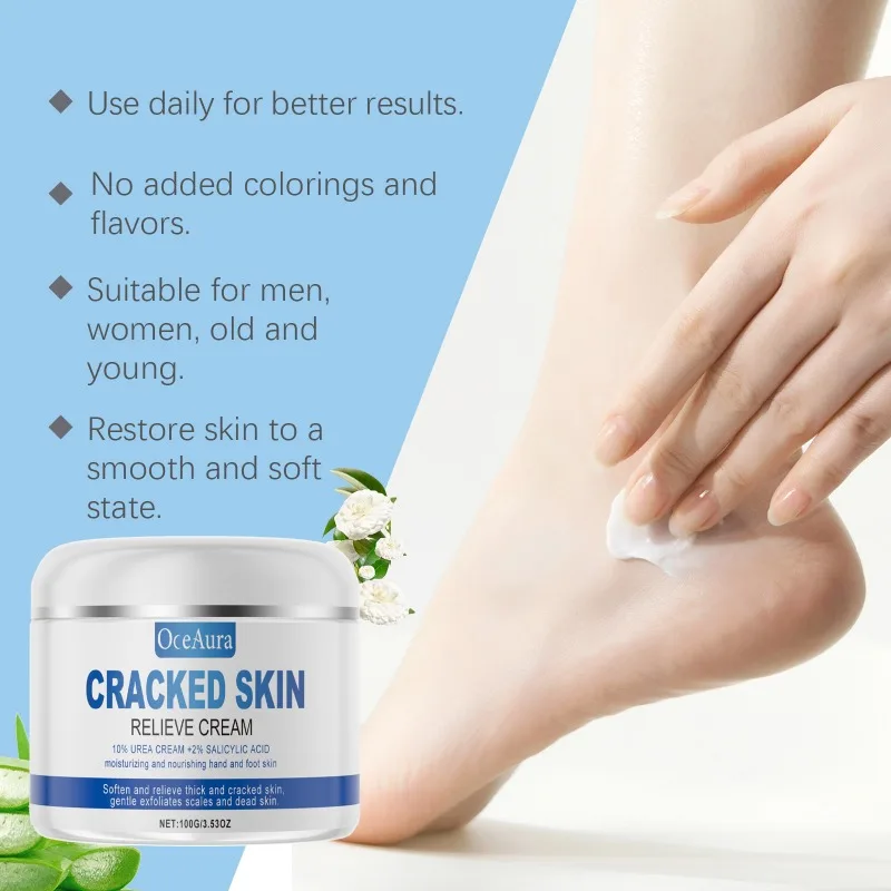 Anti-Drying Crack Hand and Foot Care Deeply Moisturizing Cream Whitening Elbow Heel Massage Foot Care Skin Hand Feet Care Cream