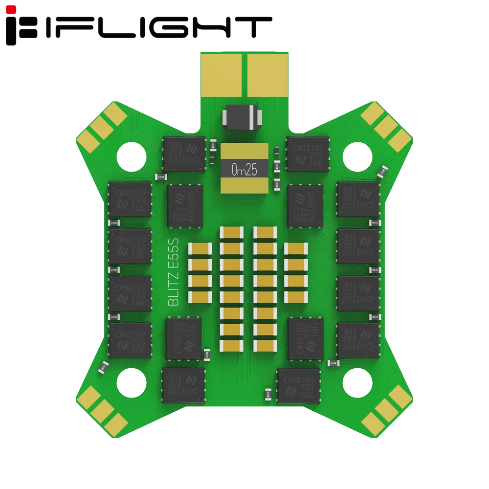 iFlight BLITZ E55S 4-IN-1 2-6S ESC with 30.5*30.5mm Mounting Hole for FPV