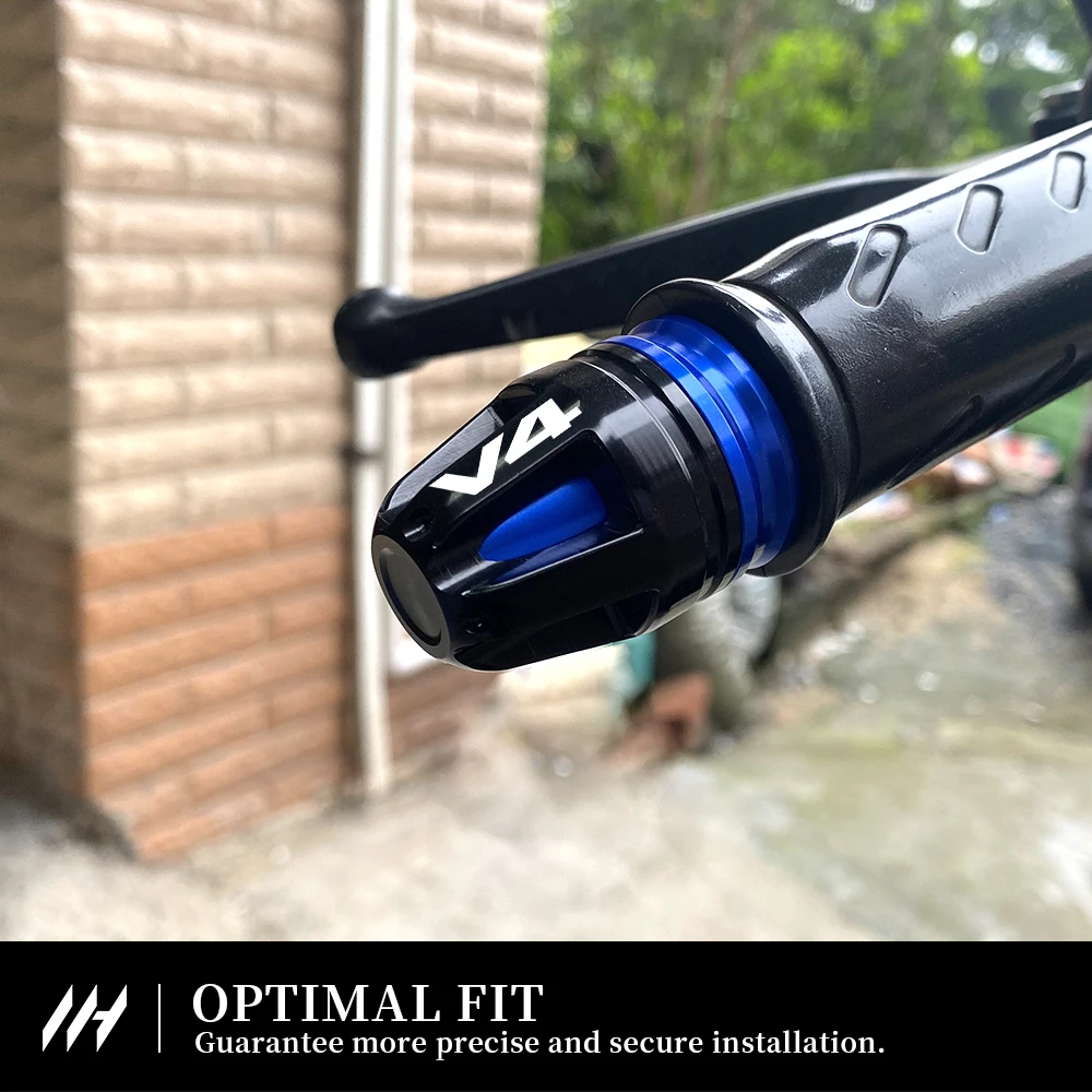 Universal Motorcycle Handlebar End Plugs For Ducati Diavel V4 Multistrada V4S Panigale V4R Streetfighter Superleggera Accessorie