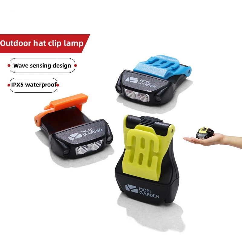 

Головной фонарь с зажимом для внешней рыбалки