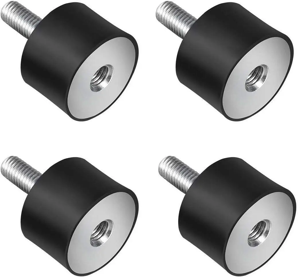 4x Silent Block Gummi-Puffer M6 M8: Die perfekte Lösung für Vibrationen in Fahrzeugen und Maschinen