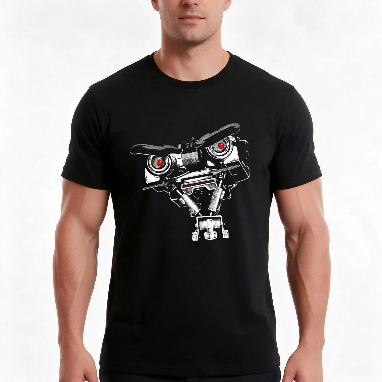 No Disassemble T-Shirt, Summer Casual Cotton Tee, Oversized Streetwear Tops, Vintage Graphic Print, Loose Fit Short Sleeve
