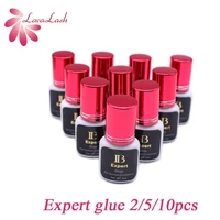 Pegamento IB Expert 1S de secado rápido, pegamento fuerte para pestañas postizas, retención de 5-6 semanas, 5ml, pegamento profesional para extensión de pestañas de Corea, venta al por mayor