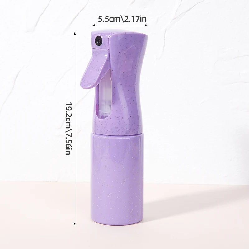 Set Sikat Rambut 2 Buah dengan Botol Semprot Sampo Sisir Pijat Kulit Kepala Jerami Gandum Sikat Rambut Kantung Udara Alat Kecantikan Rambut Salon