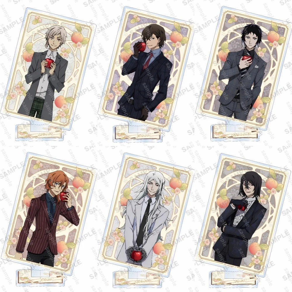 

Game Nakahara Chuya Dazai Osamu Nakajima Atsushi Fyodor·D Akutagawa Ryunosuke Acrylic Stand Doll Anime Figure Cosplay Toy Gift