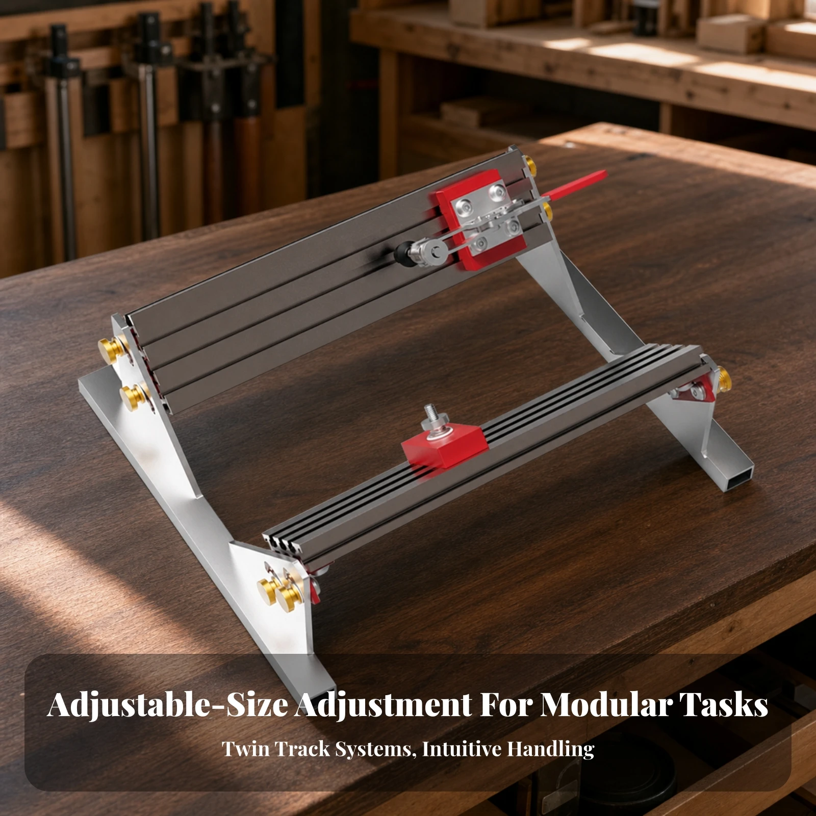 Drawer Front Installation Clamp Easy to Adjust Drawer Clamp Positioning Tool Cabinet Hardware Jig Accurate Sturdy