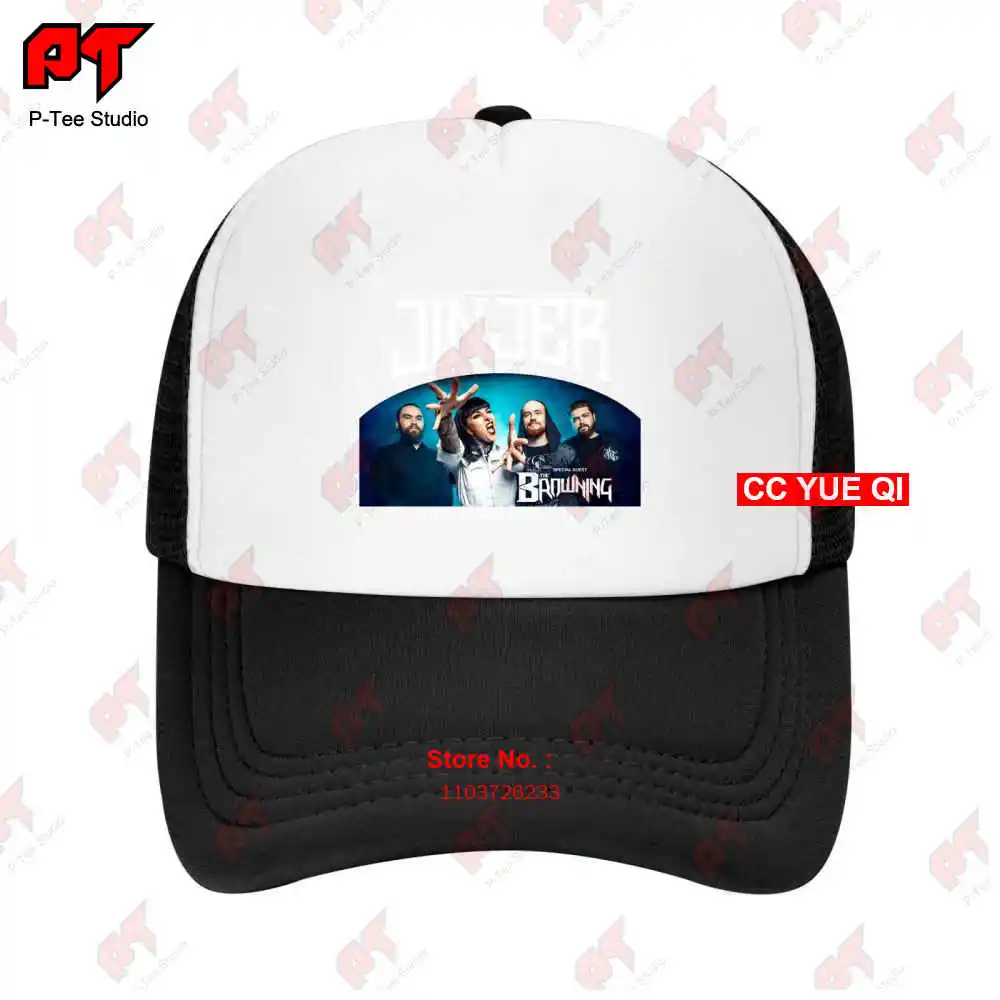 T Jinjer North American Tour 2019 Baseball Caps Truck Cap WL3D