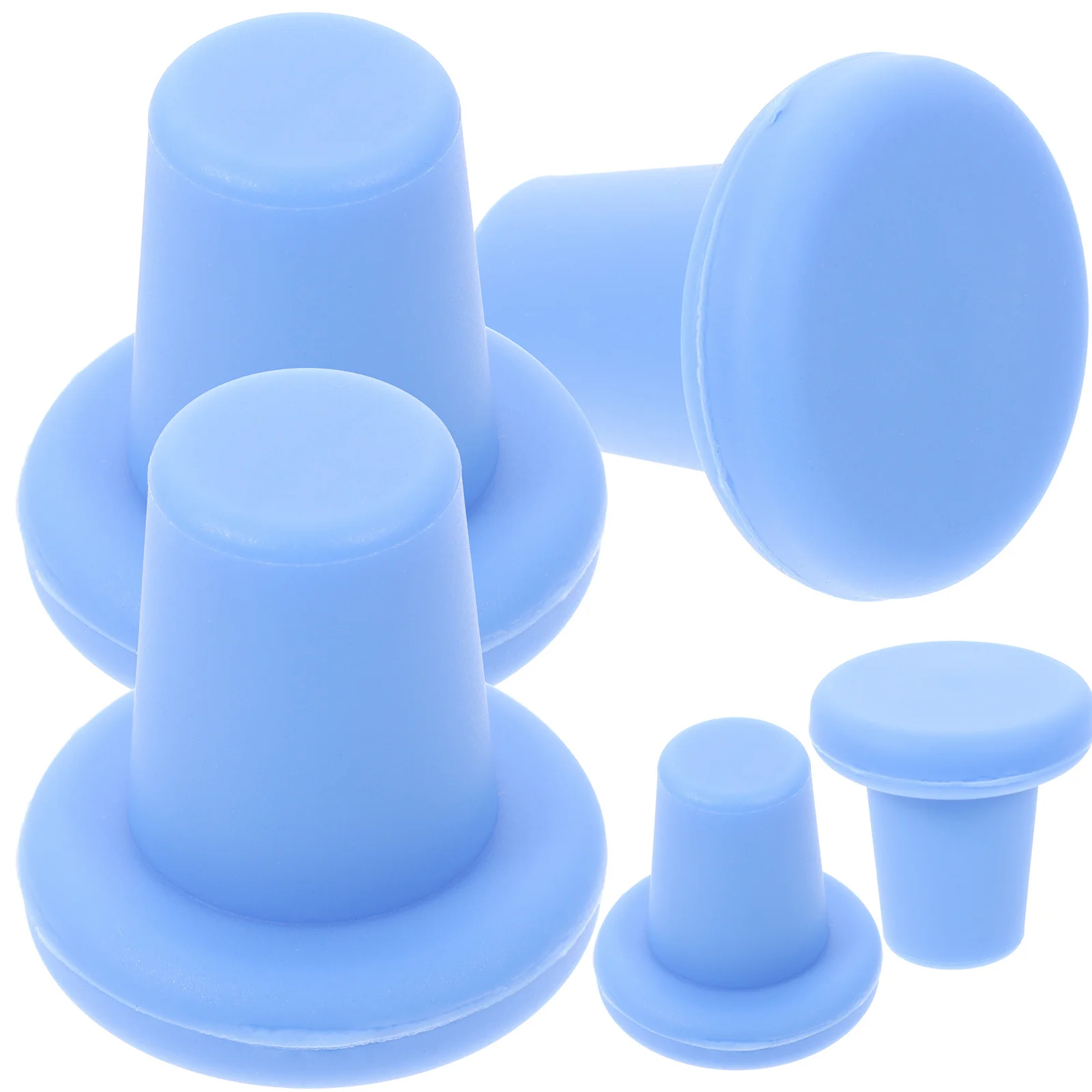 

5Pcs Bottle Stoppers Fine Craftsmanship Reusable Wine Plugs for Preservation Wine Bottle Stopper