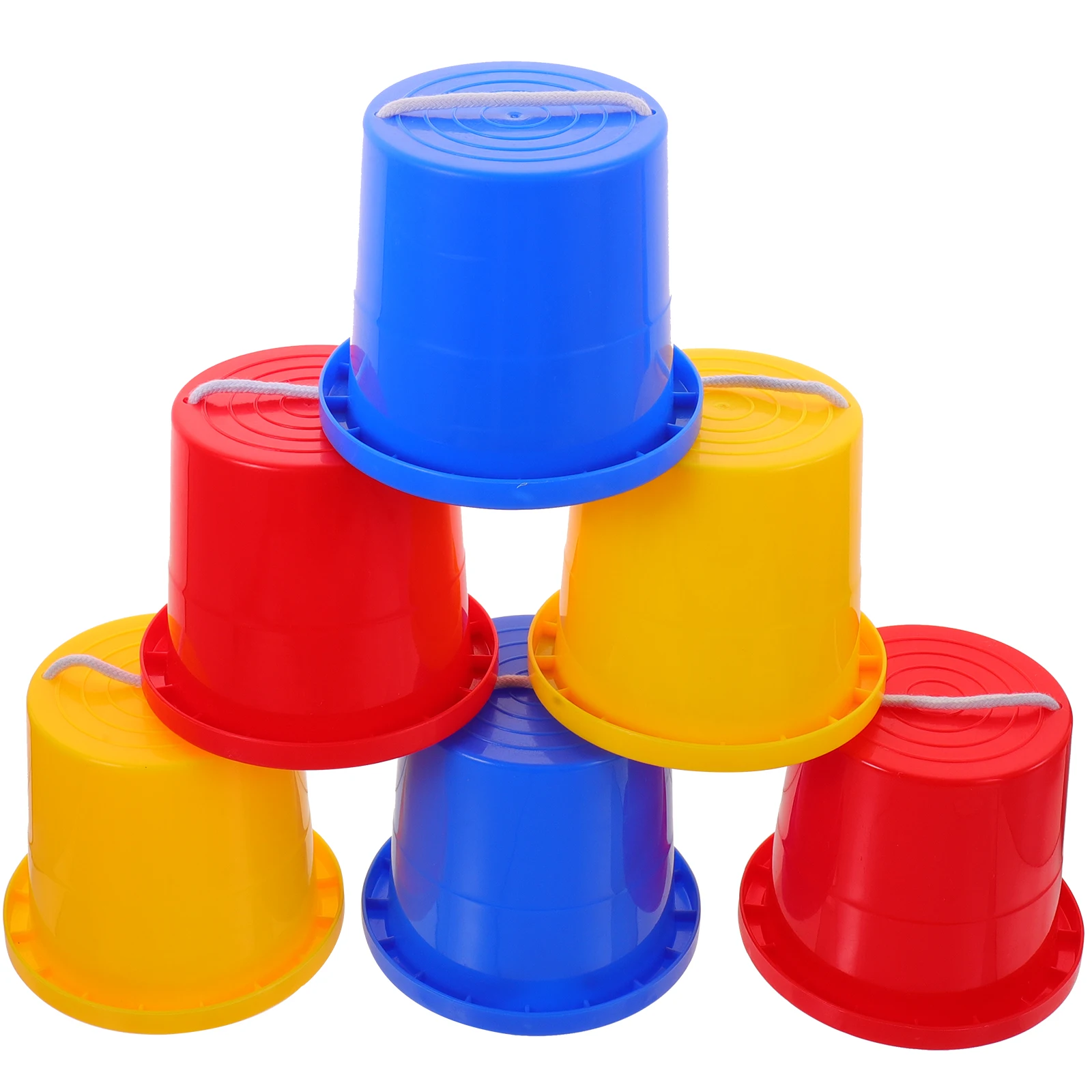 

Bucket Stilts Children Sensory Training Outdoor Toys Jump Shoes Balance Plastic Kids Gifts