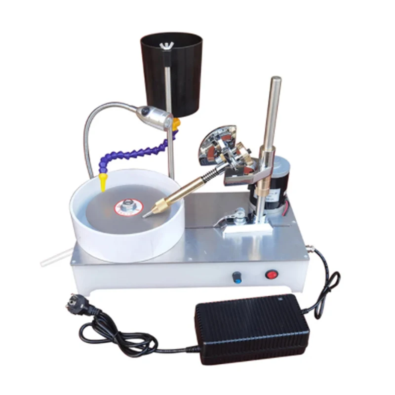 

120W Small Precision Jewelry Stone Polishing Machine Forming Machine Jewelry Jade Faceted Angle Grinder Polishing Machine