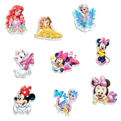 Disney topolino principessa resina vari ruoli cabochon per Scrapbook ragazze bracciali cassa del telefono