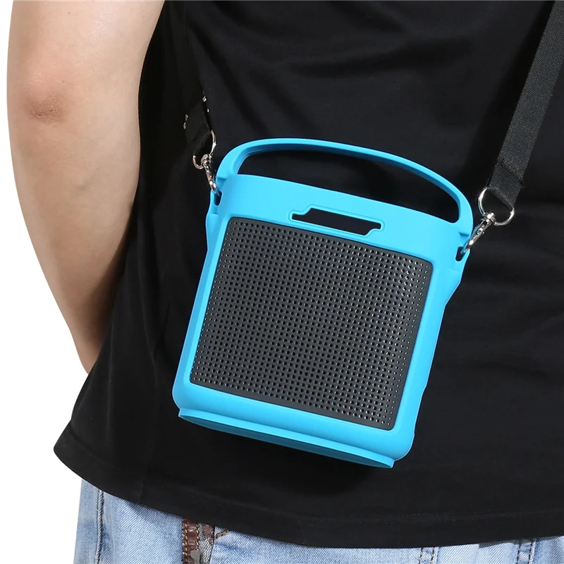 ABJG-funda de altavoz de silicona para SoundLink Color II, fundas protectoras, mosquetón, cubierta suave a prueba de golpes
