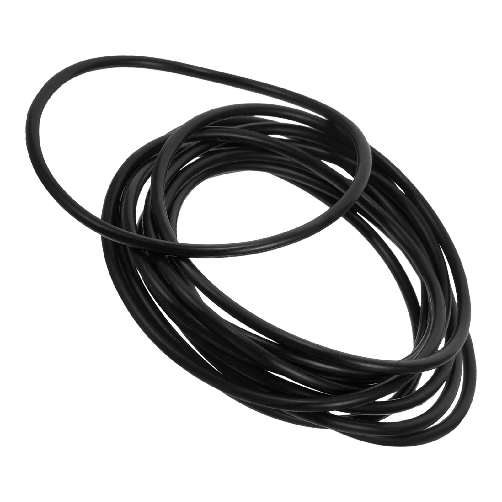 

100pcs Black Silicone Bracelets 2 5mm Stretch Jelly Wristbands for Women 80s Accessories Hair Ties Fashion Trendy Gifts