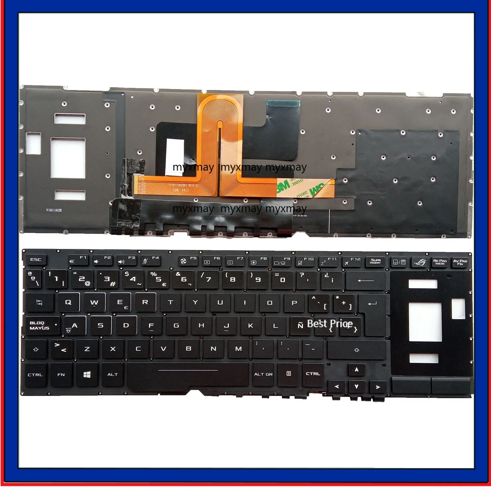 

New For Asus ROG Zephyrus S GX531GM GX531GS GX531GW GX531GX Keyboard SP Backlit