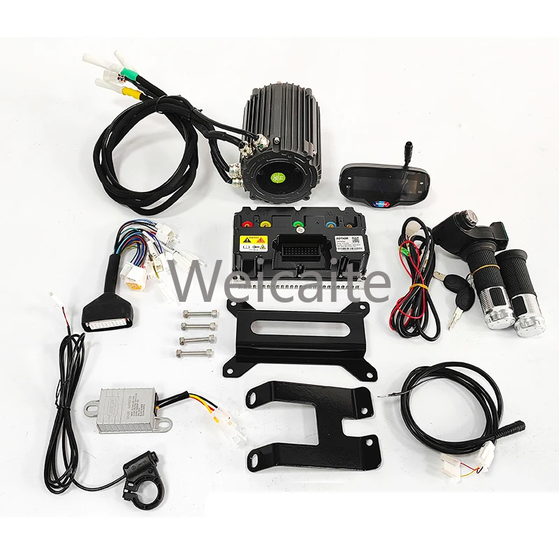 

72V 7KW GTS11 Motor Kit with Controller Throttle and Showroom Version