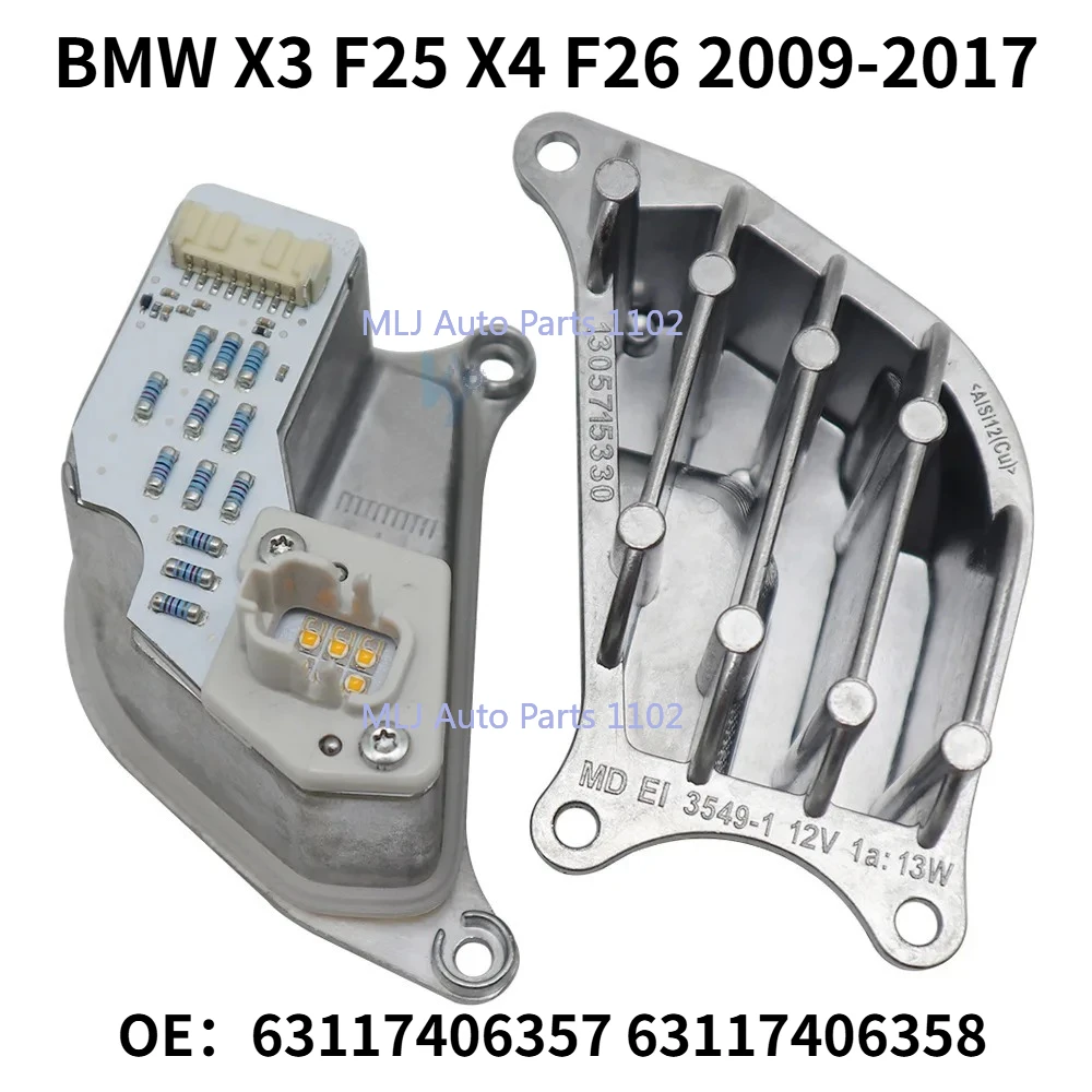 

OEM 63117406357 63117406358 для BMW X3 F25 X4 F26 2009-2017 новый светодиодный модуль указателя поворота автомобильной фары