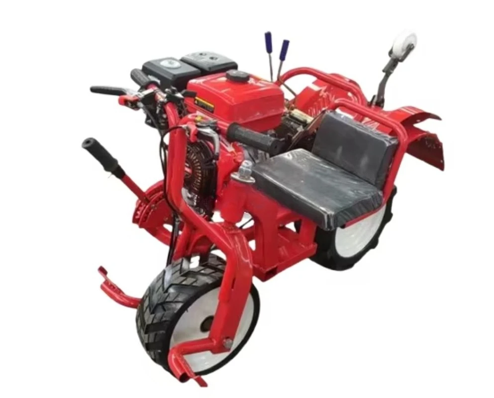 Mini Cultivators Rotary Power Tiller Agricultural Land Ridging Machine With Furrow Plough