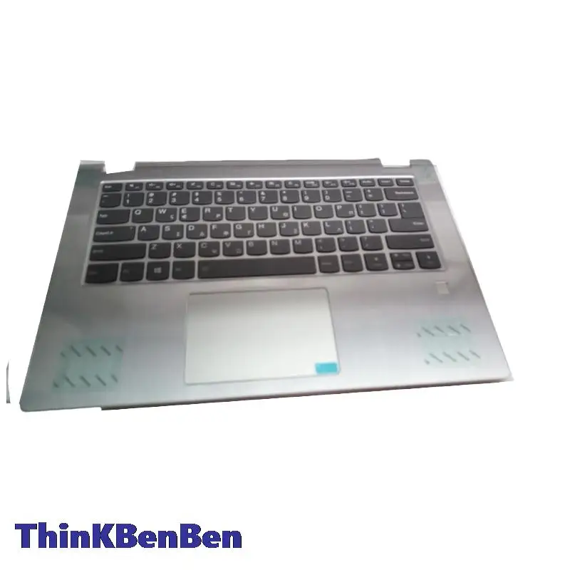 

GR греческая клавиатура, платиновый верхний чехол, упор для рук, чехол для Lenovo YOGA 530 Flex 6 14 14IKB 14ARR 5CB0R08742