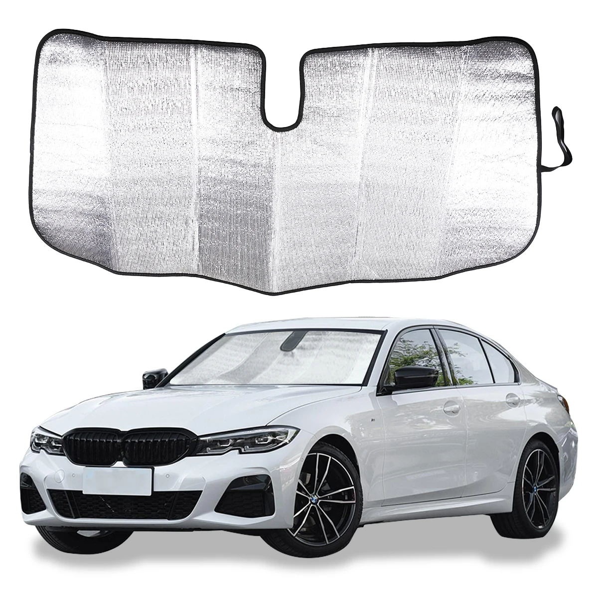 For BMW 3 Series G20 G28 2019-2022 Car Windshield Sunshades Sun Shade Covers Front Window Visors Windowshade Accessories