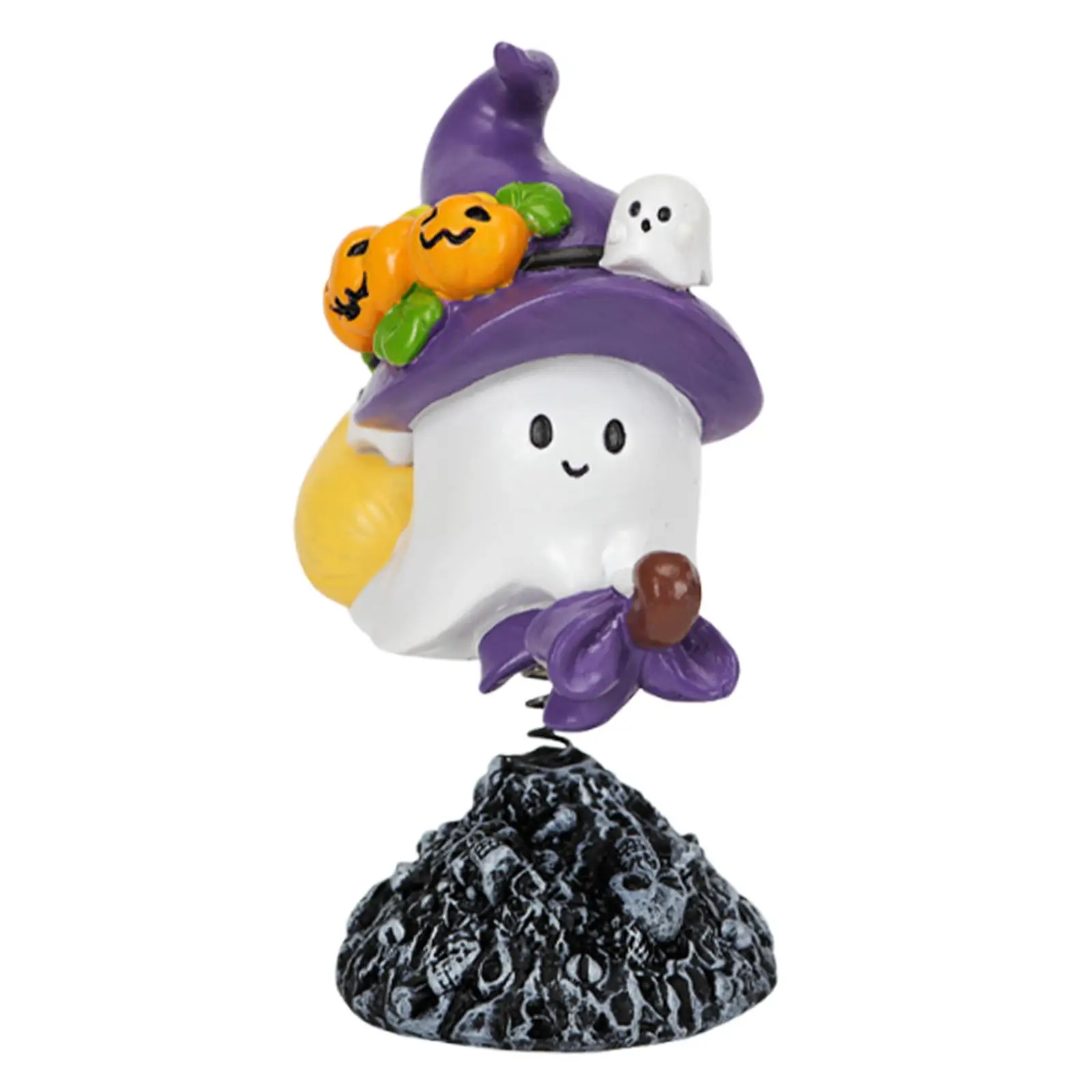 تمثال شبح الهالوين تحت عنوان حفلة مضحكة ومخيفة على الطاولة هدية مزخرفة