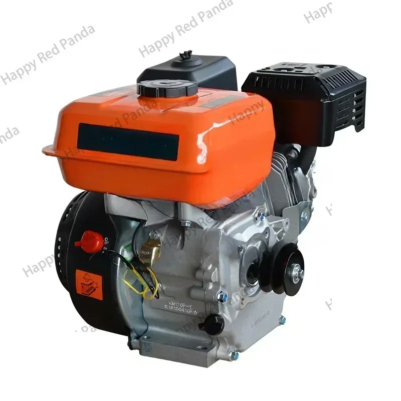 Gasoline Engine 170F 190F Power Micro Tiller Power Threshing Polish Cutting Agricultural Engine