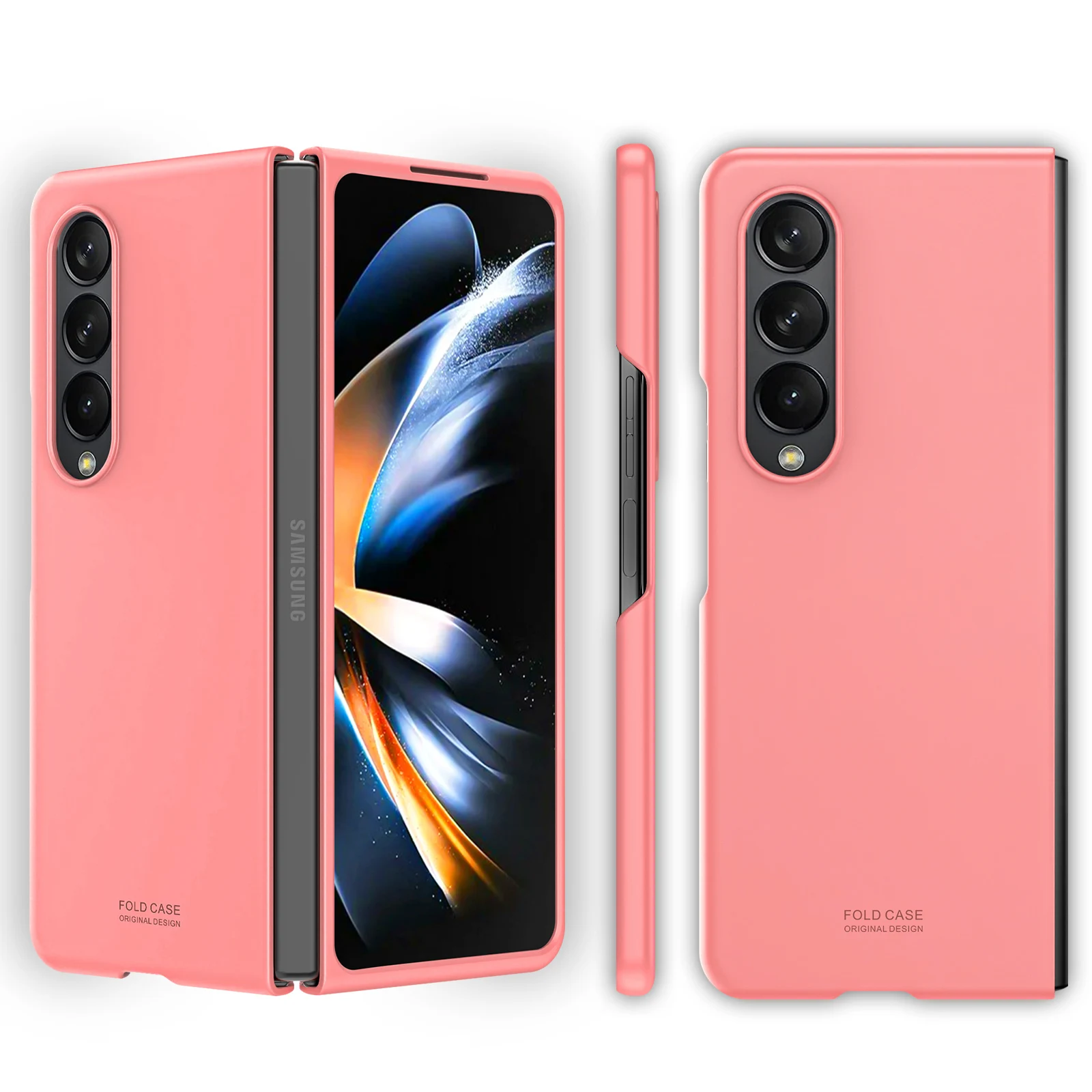 Für Samsung Galaxy Z Fold 4, luxuriös, ultradünn, hautfreundlich, matt, faltbar, stoßfest, Schutz, PC-Hartschale, Zubehör – Detail 9