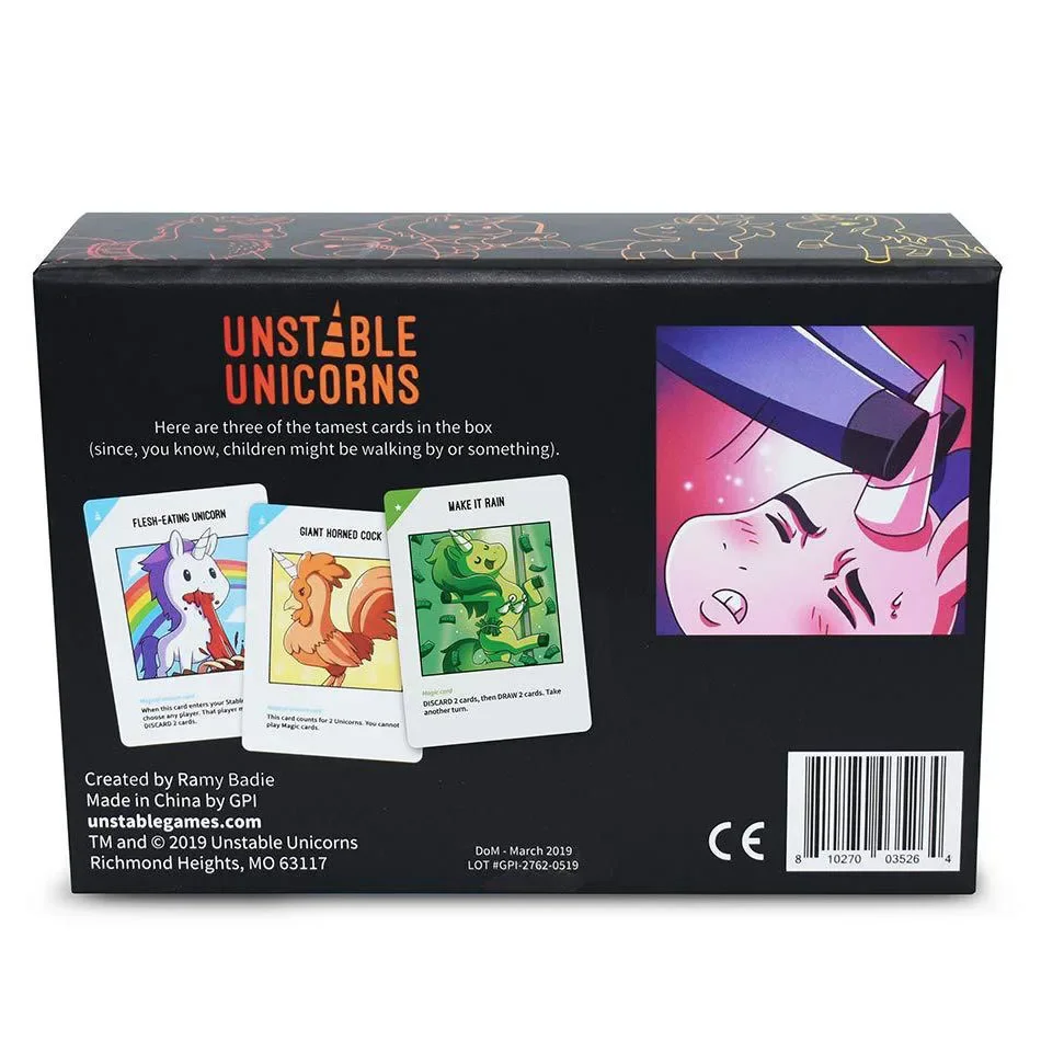 Unicorns game card Explode Board Game Original Imploding barking Streaking card Kitten Bears VS Babies card game