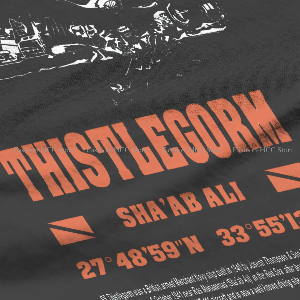 مصر البحر الأحمر الشوك البوليستر تي شيرت ، الغوص غواص الموضة ، مغامرة الرياضة ، بلوزات على غرار الإناث ، س الرقبة #3