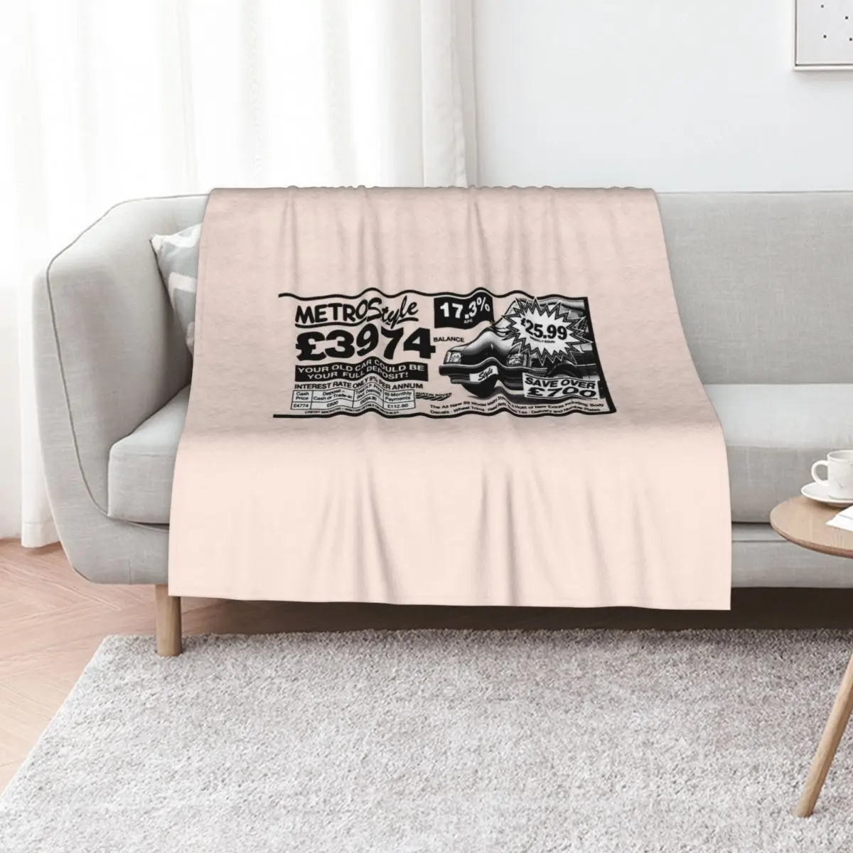 AUSTIN ROVER METRO Throw Blanket Plush Thermals For Travel Large halloween Baby Bed Blankets