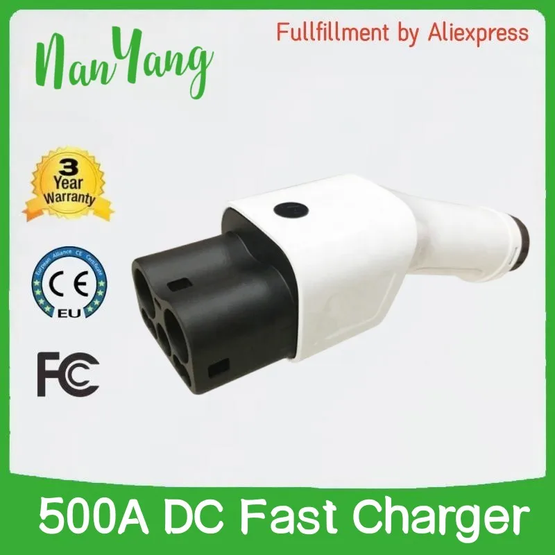 

500A DC Fast Charger CHAOJI Super EV Connector EV Plug for Electric Vehicle Charging