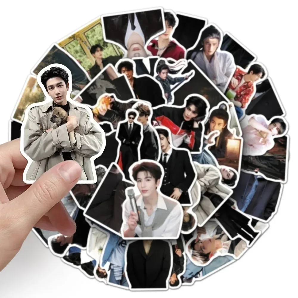 51Pc Star Zhang Linghe Stickers Zhu Yu Actor Xie Zheng High Beauty Waterproof Decoration Decals For Water Cup Phone Stationery