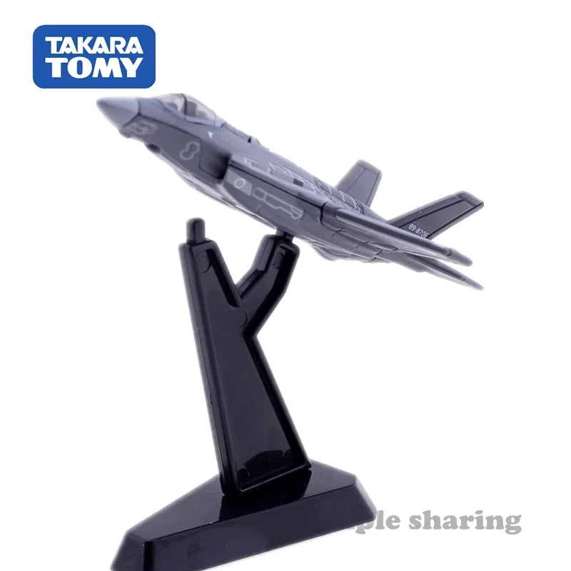 Takara Tomy Tomica Premium 28 JASDF F-35A Fighter Japan Aircraft Jet 1:164 modello di auto in lega simulazione giocattolo Boy Toy Series 108979