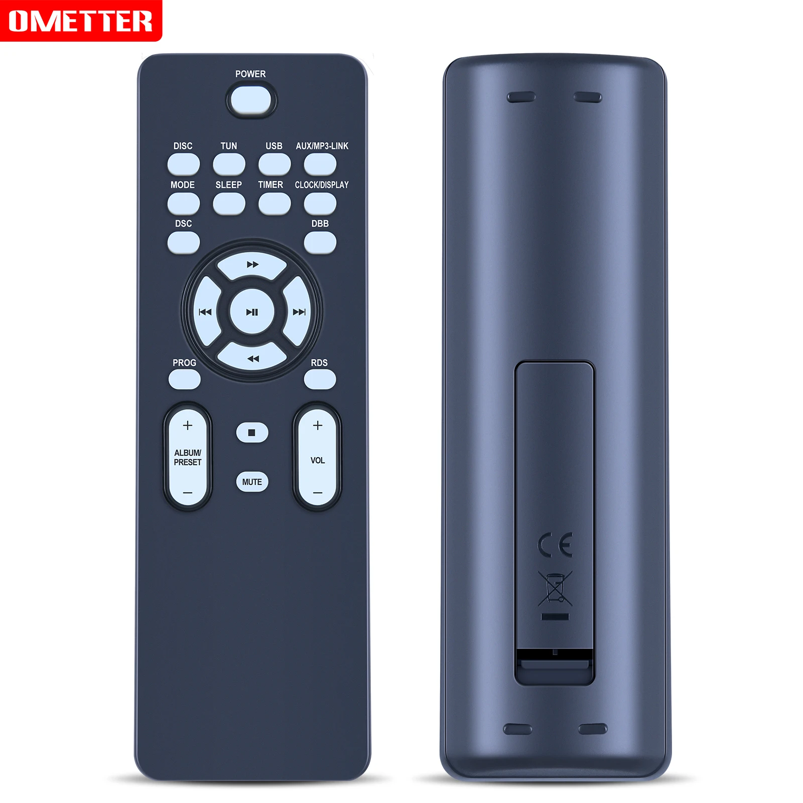 Remote Control Work For Philips MCM355/12 RC2022405/01 RC2022405/02 Audio System